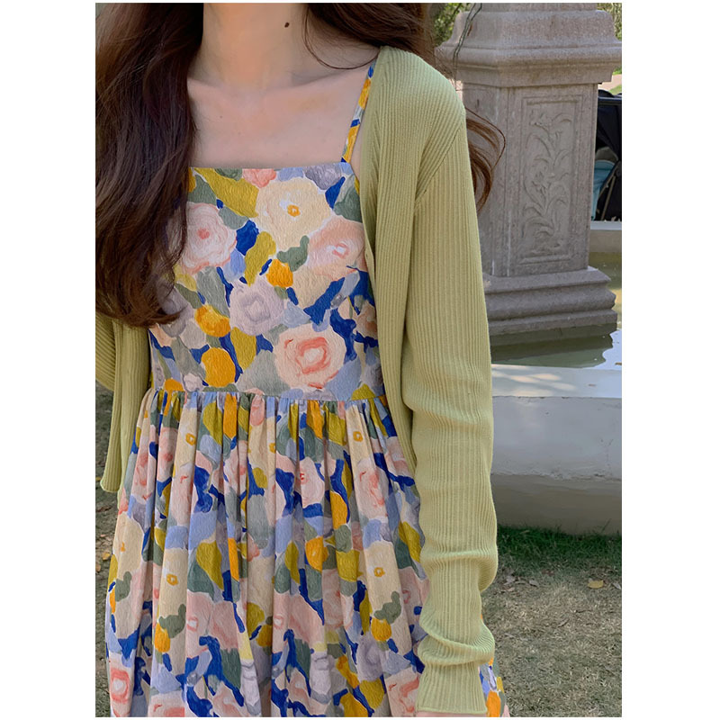 Women's Fashion Retro Casual Printed Dresses - Image 4